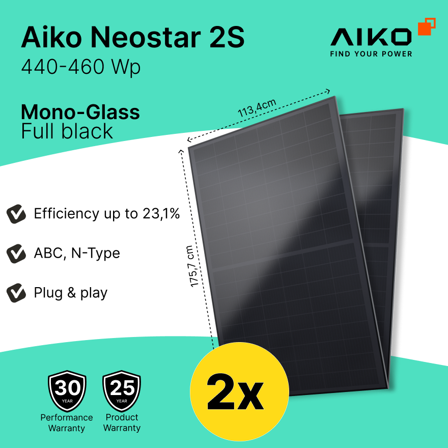 Aiko Neostar 2s Mono-Glass black ABC N-Type
