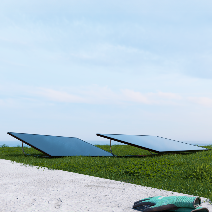 Fissazione per pannello solare ValkBox 3