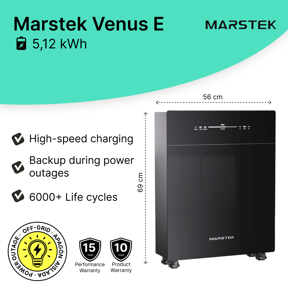 Marstek Venus E 2.0 - 5.12 kWh