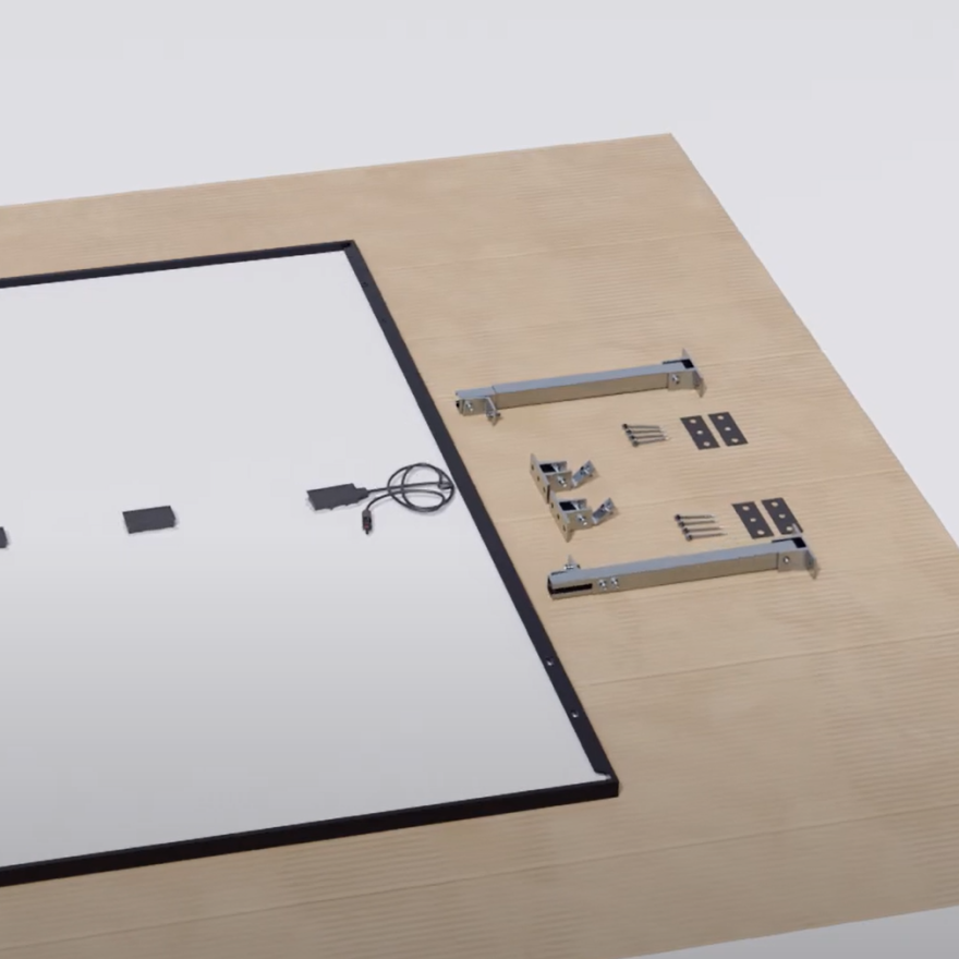 Wall mount (adjustable)