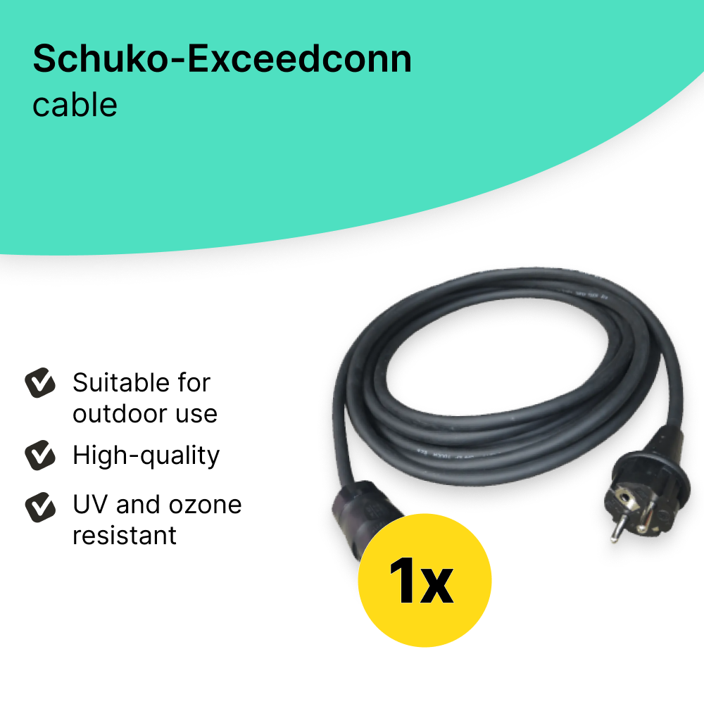 Schuko-Exceedconn Cable