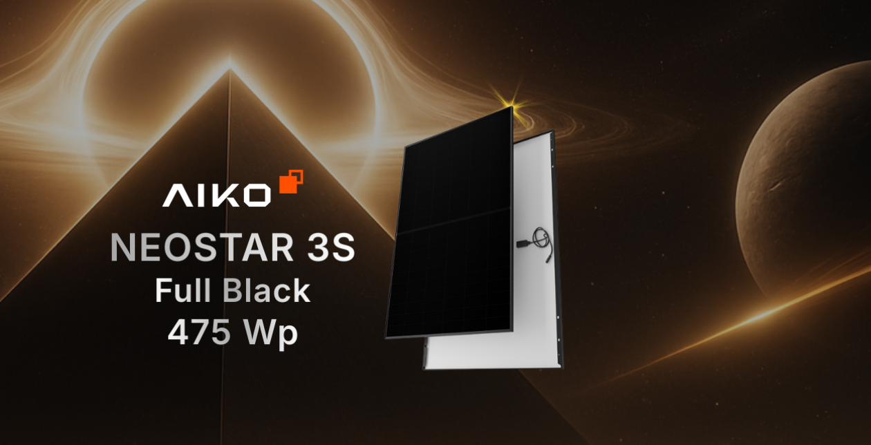 Introducing the new Aiko Neostar 3S solar panel: a new definition of plugin solar kit