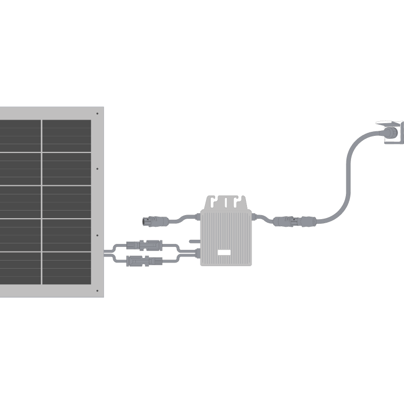 Robinsun Performance Basic Render #2 - Micro Inverter Connection