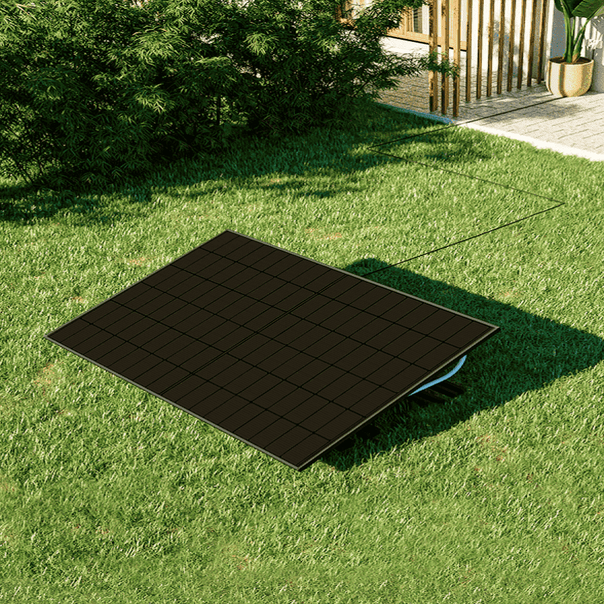 Floor solar kit with 20 degree mount
