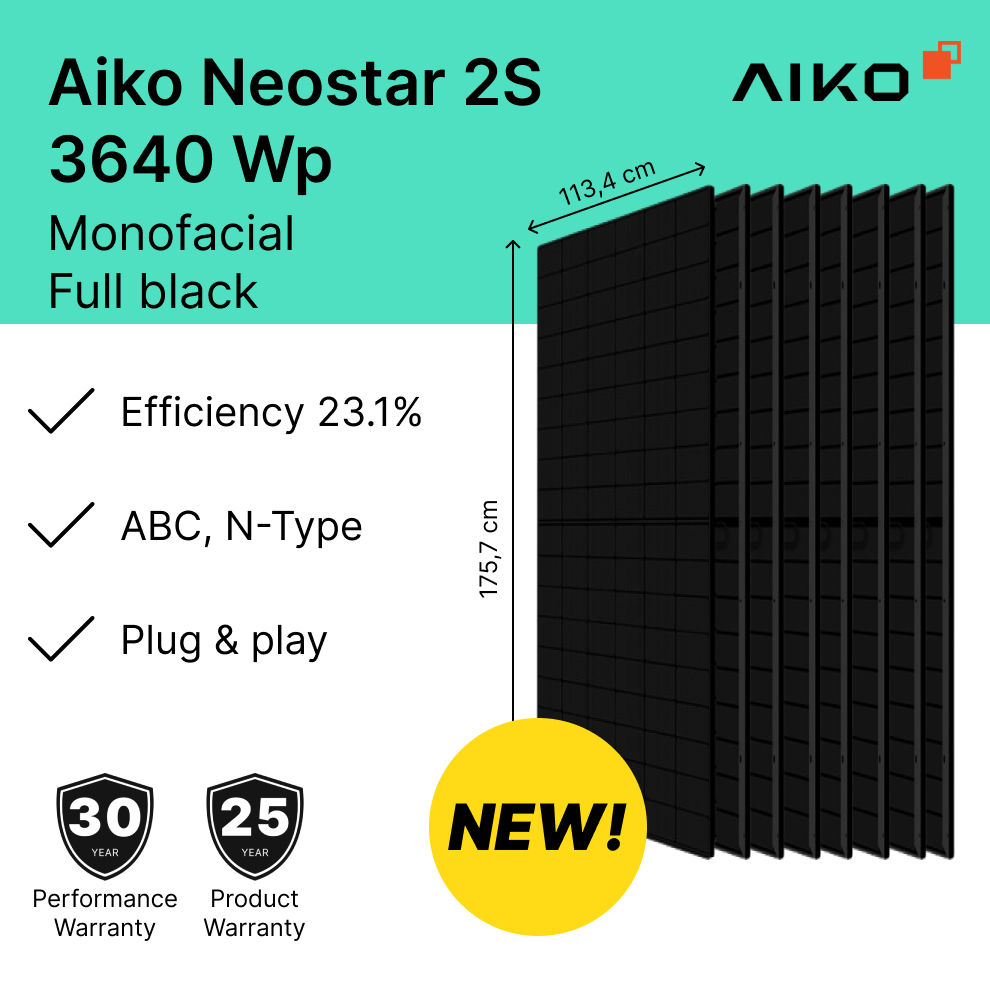 Aiko 440Wp 8 panels specifications