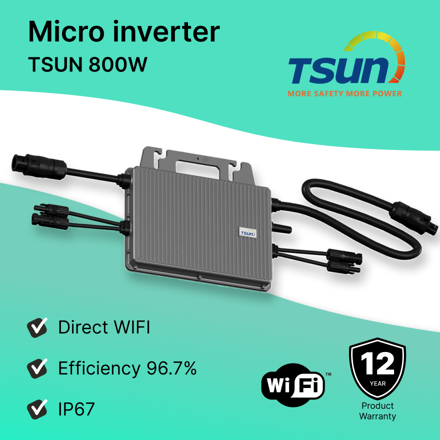 micro inverter TSUN 800W 