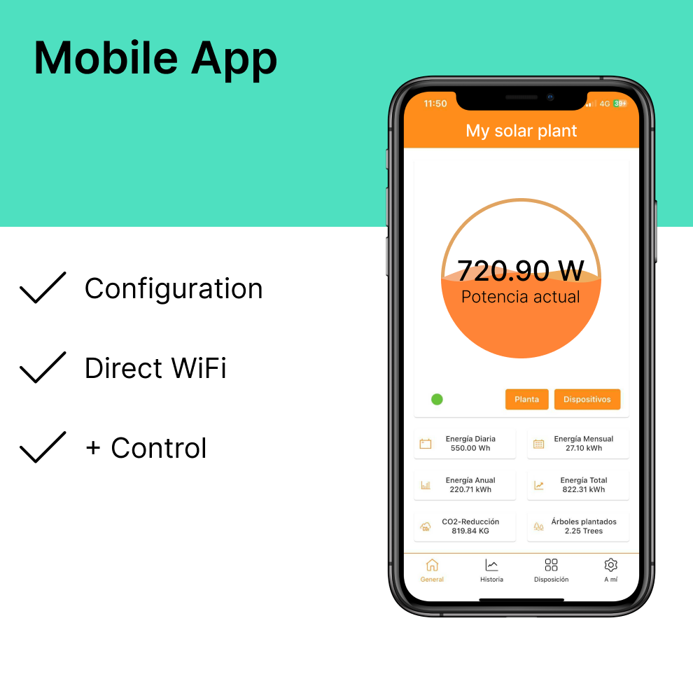 Robinsun Performance - Mobile App - Monitoring