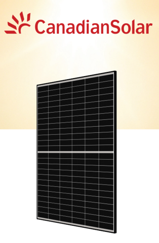Pannello Solare Canadian Solar TOPHiKu6 Black Frame 450 Wp